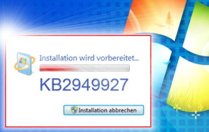 Erneut macht ein Windows-Update von Microsoft Probleme. Der fehlerhafte Update-Patch KB2949927 kann bei der Installation auf Windows-PCs in einer endlosen Installations-Schleife festhängen. 