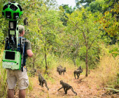 Der Google Street View Trekker war diesmal in Tansania unterwegs und ist den Spuren von Jane Goodall gefolgt. Seine Aufnahmen bringen virtuell Reisenden nun den Gombe Nationalpark auf den Bildschirm.
