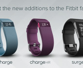 Mit den Modellen Charge, Charge HR und Surge hat der Smart-Wearables-Experte Fitbit gleich zwei neue Fitness-Tracker sowie eine ausgewachsene Fitness-Smartwatch präsentiert.