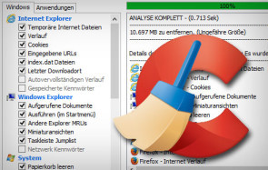 Bei jeder Reinigung löscht Ccleaner auch Cookies, die nützliche Funktionen auf Webseiten zurücksetzen. Nutzer können aber Cookies ihrer Lieblings-Webseiten von der Reinigung ausschließen. 