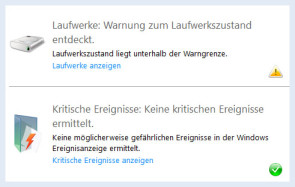 Die Freeware Acronis Drive Monitor überprüft fortwährend Festplatten und informiert per E-Mail über Warnmeldungen und kritische Ereignisse, um Ausfälle frühzeitig zu erkennen. 