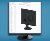 16:9-Monitore sind im Büro-Alltag nicht immer förderlich. Zu wenig Übersicht und lästiges Scrollen soll mit dem 1:1-Monitor von Eizo nun Geschichte sein. 