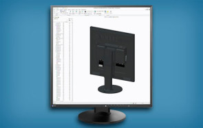 16:9-Monitore sind im Büro-Alltag nicht immer förderlich. Zu wenig Übersicht und lästiges Scrollen soll mit dem 1:1-Monitor von Eizo nun Geschichte sein.  