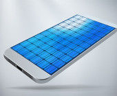 Das Smartphone-Display als Stromlieferant. Dieses Ziel verfolgt Miles Barr mit seinen neuen transparenten Solar-Folien, die sich nicht erkennbar auf Oberflächen anbringen lassen.