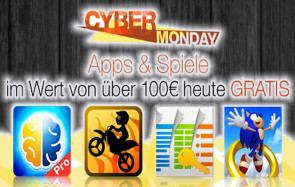 Die Schnäppchen-Schlacht rund um den Black Friday und Cyber Monday ist nun auch im Amazon App Shop angekommen. Bis 29.11.2014 gibt es 40 kostenpflichtige Android-Apps im Wert von über 100€ gratis. 