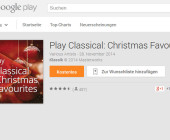 Im Google Play Store gibt es derzeit zwei Alben mit Weihnachtsmusik gratis zum Download. Eine einfache Möglichkeit, um in Weihnachtsstimmung zu kommen.