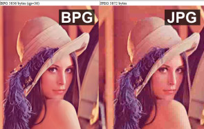 Das JPEG-Format für Bilddateien ist fast jedem bekannt. Nun soll es durch das BPG-Format abgelöst werden, das bessere Bildqualität bei gleicher Dateigröße verspricht. 