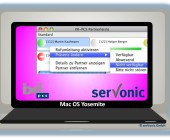 Servonic gibt CTI-Client für Mac OS X 10.10 frei