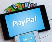 Paypal-App auf dem Smartphone