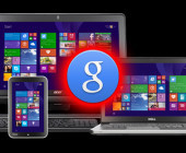 Windows-PCs-mit-Google-Logo