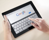 Google-Suche auf dem Tablet