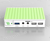 Mini-PCs a la Intel NUC? Viel zu groß! Die MintBox Mini von Compulab ist gerade einmal ein Viertel so groß wie die Mini-Computer der 1-Liter-Klasse.