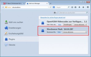 Flash deaktivieren firefox