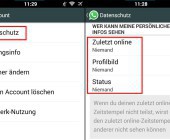 WhatsApp Datenschutz Einstellungen