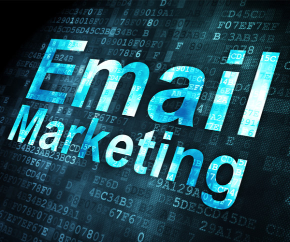 Schriftzug: E-Mail-Marketing 