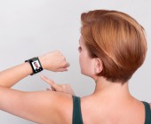 Smartwatch Frau Arm