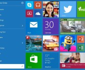 Windows 10 auf dem Smartphone im Querformat
