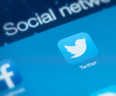 Twitter App auf Smartphone