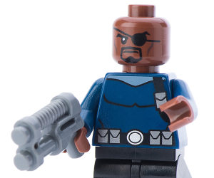 Nick Fury als Legofigur