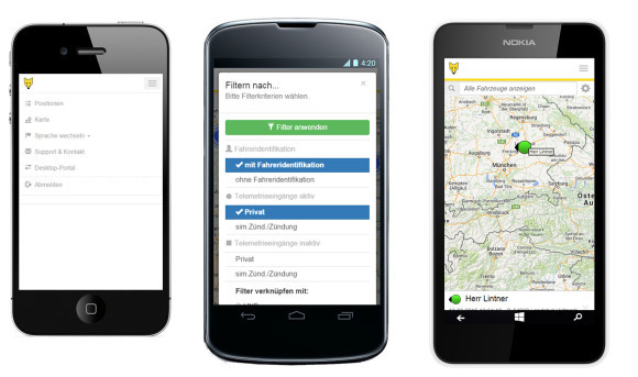 Screenshot Yellowfox Smartphone 