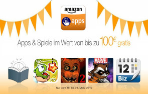 Gratis-Apps im Wert von 100 Euro bei Amazon 