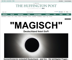 Screenshot Huffington Post 