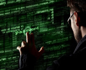 Hacker Passwort Matrix