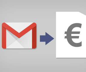 Google Gmail mit Euro-Rechnung 