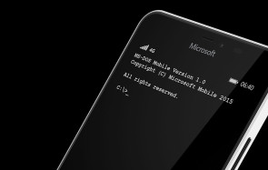 MS-DOS auf Lumia-Smartphone 