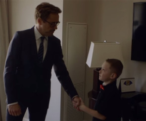 Robert Downey Jr. Delivers a Real Bionic Arm 