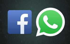 Facebook und WhatsApp Logo 