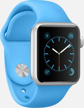 Apple-Watch blue