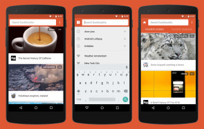 Smartphones mit DuckDuckGo 