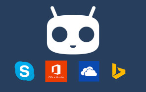 Cyanogen mit Microsoft Apps 