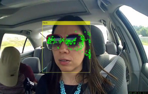 Autofahrer Gesicht-Tracking 