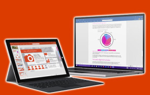 Microsoft Office 2016 auf Notebook und Surface 