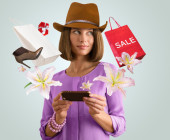 Online-Shopping via Smartphone