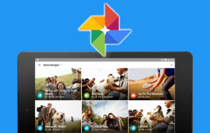 Google Foto auf Tablet 