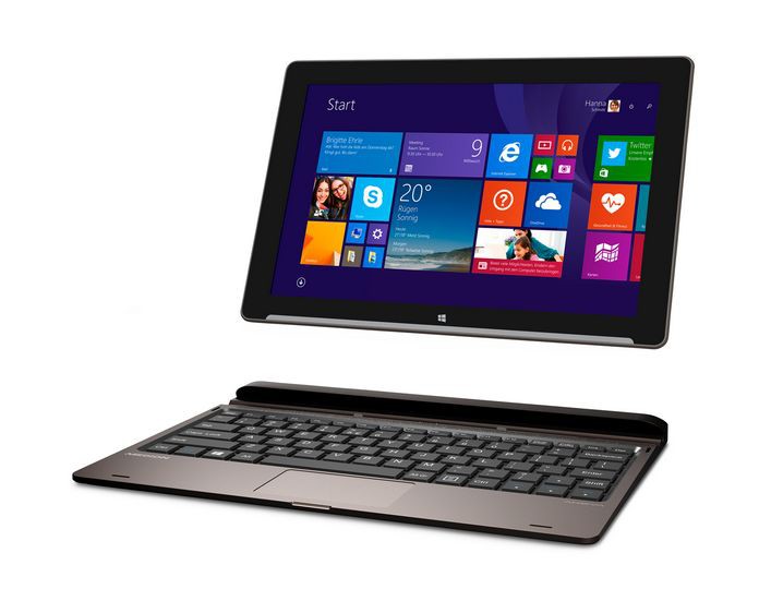 Windows Tablet Pc Mit Ansteckbarer Tastatur Im Test