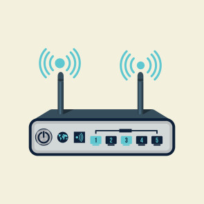 Router als Schnittstelle zwischen Internet und LAN