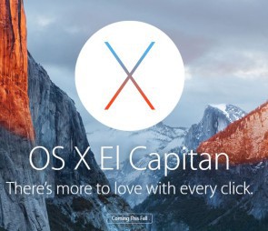 El Capitan ist Nachfolger von OS X Yosemite 