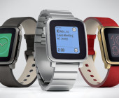 Pebble Time Steel Smartwatch