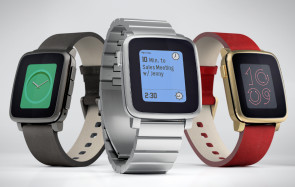 Pebble Time Steel Smartwatch 