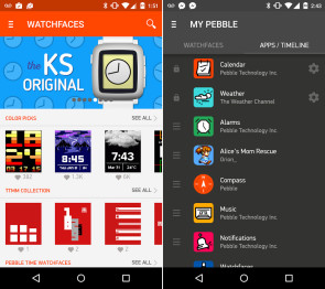 Pebble Time App