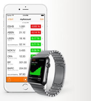 Swissquote präsentiert App für Apple Watch 