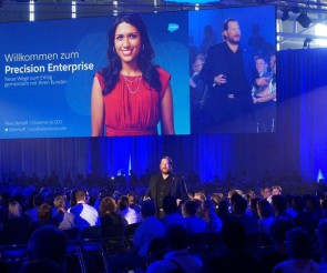 Salesforce CEO Marc Benioff bei Salesforce World Tour 