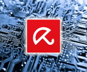 Schaltkreis mit Avira-Logo