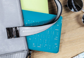 Logitech-Tastatur in Handtasche