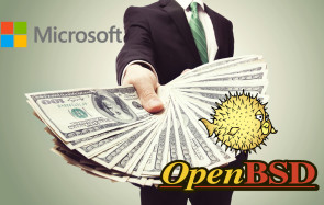 Spende von Microsoft 