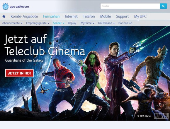 upc cablecom bekommt endlich Teleclub in HD 
